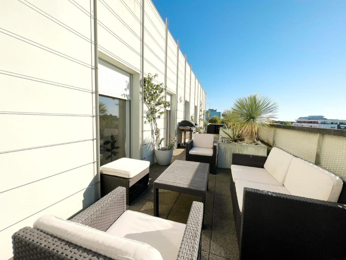 Ferienwohnung Le Panoramique Saint-Herblain Exterior foto